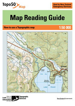 Map Reading Guide 1:50 000 How to use a Topographic map Emergency Services