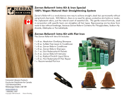 Zerran Reform® Intro Kit &amp; Iron Special