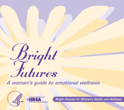 Bright Futures A woman’s guide to emotional wellness