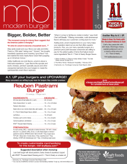 modern burger 10 Bigger, Bolder, Better