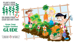 GUIDE  Grow Your Veggie Garden