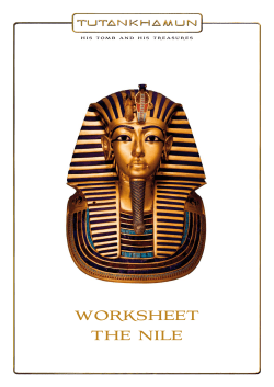Worksheet the Nile 1