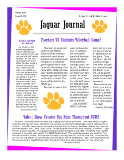 Jaguar Journal Teachers VS Students Volleyball Game!!