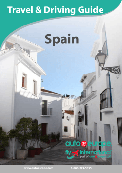 Spain  Travel &amp; Driving Guide
