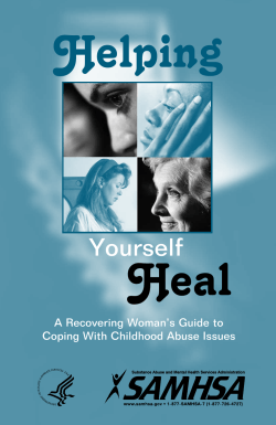 Helping Heal Yourself A Recovering Woman’s Guide to