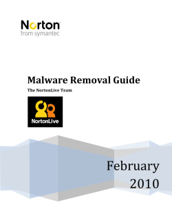 February 2010  Malware Removal Guide