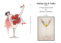 Making Gin &amp; Vodka *** A Professional Guide for
