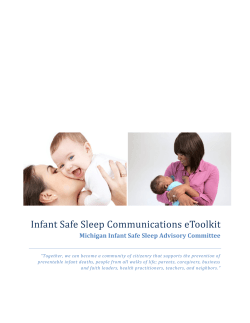 Michigan Infant Safe Sleep Advisory Committee