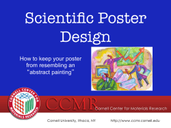 Scientific Poster Design  How to keep your poster