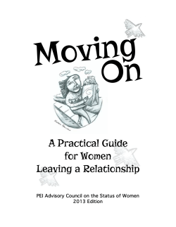 Moving On A Practical Guide for Women