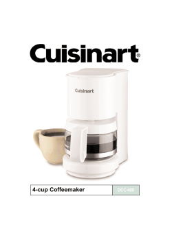 4-cup Coffeemaker DCC-400