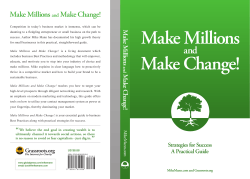 Make Millions  Make Change!