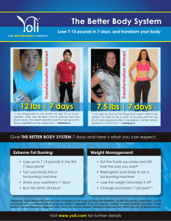 The Better Body System 12 lbs | 7 days Transformation Winner!
