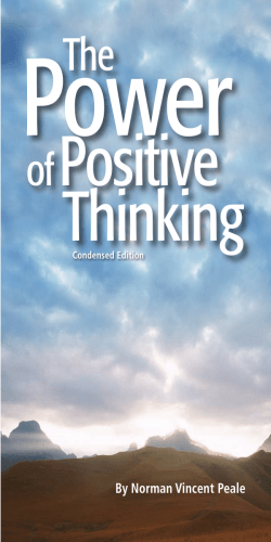 Power  Positive Thinking