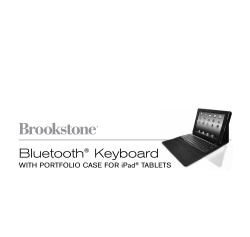 Bluetooth Keyboard WItH POrtfOlIO CaSe fOr iPad taBletS