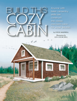 Cozy CABIN BUILD THIS Anyone with