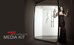 MEDIA KIT LIGHTS. GLAMOUR. ACTION.