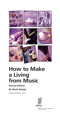How to Make a Living from Music Second Edition