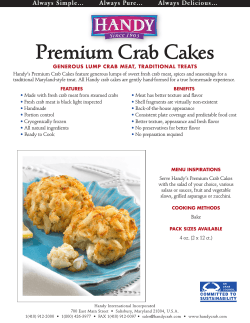 Premium Crab Cakes