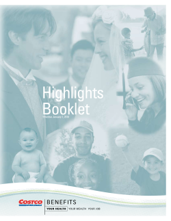 Highlights Booklet Effective January 1, 2010