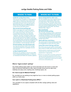 car2go Seattle Parking Rules and FAQs