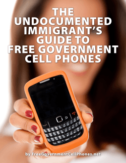 THE UNDOCUMENTED IMMIGRANT’S GUIDE TO