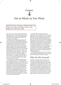 4 Eat as Much as You Want Chapter