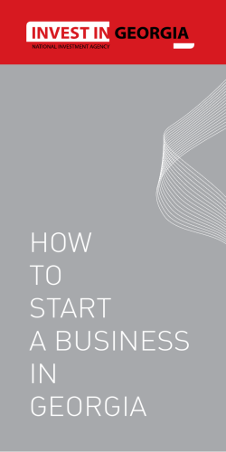 HOW TO START A BUSINESS