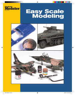 Easy Scale Modeling BKS-12295-CV1.indd   1 6/27/05   8:34:44 AM