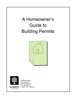 A Homeowner’s Guide to Building Permits