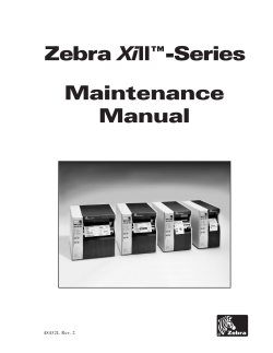Xi Maintenance Manual 48452L Rev. 2