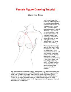 Female Figure Drawing Tutorial  Chest and Torso