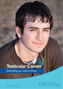 Testicular Cancer Everything you need to know  Revised 2nd Edition