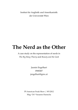 The Nerd as the Other