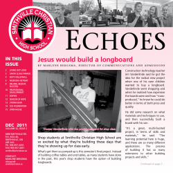 Jesus would build a longboard IN THIS ISSUe