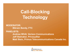 Call-Blocking Technology