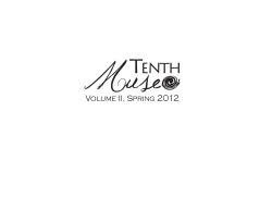 2012 Volume II, Spring