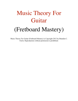 Music Theory For Guitar (Fretboard Mastery)