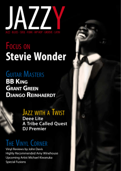 JAZZ Y Stevie Wonder F