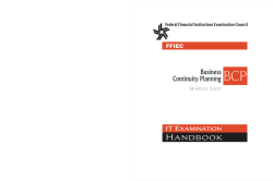 BCP H Business Continuity Planning