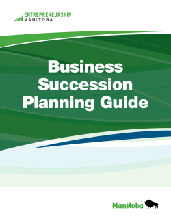 Business Succession Planning Guide
