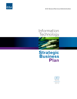 Strategic Business Plan Information