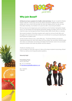 Why join Boost?