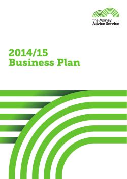 2014/15 Business Plan