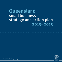 Queensland 2013–2015 2013–15 small business
