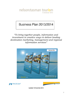 Business Plan 2013 Business Plan 2013/201 /201 /2014
