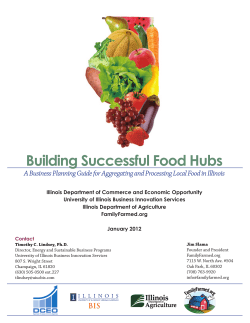 Building Successful Food Hubs