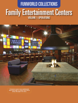 Family Entertainment Centers FUNWORLD COLLECTIONS VOLUME 1: OPERATIONS