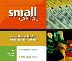 A practical guide for small business owners The money