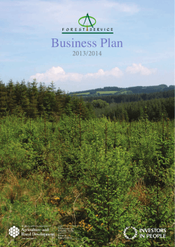 Business Plan 2013/2014